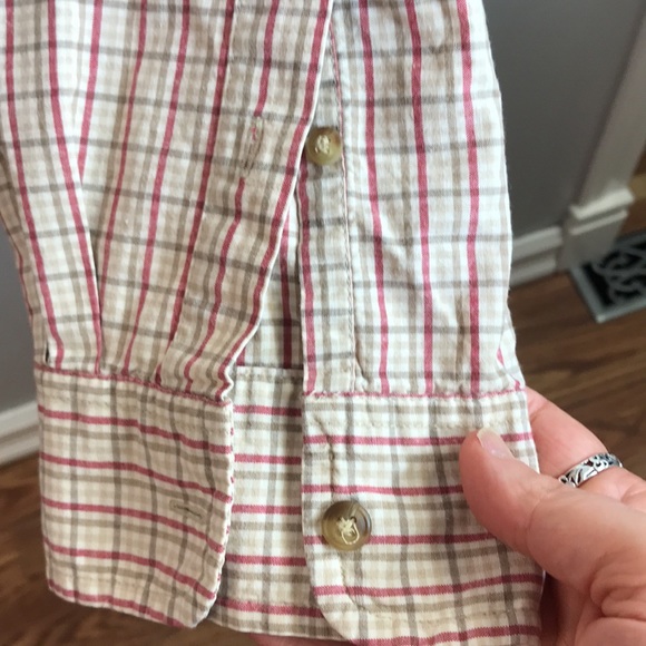 Chaps Casual Button Down Long Sleeve Shirt Size XL - Picture 5 of 9